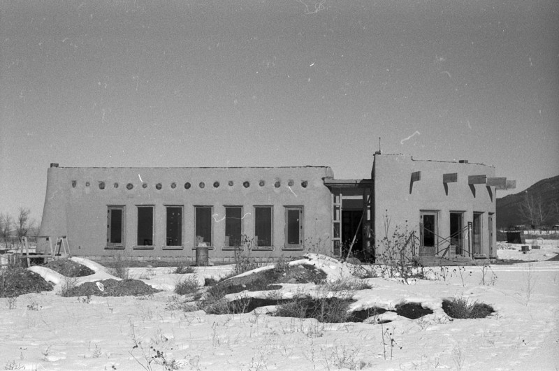 Hurtado and Mullican's home in Taos, New Mexico